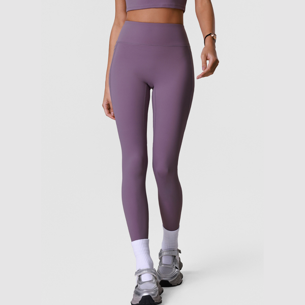 Women's Athletic Side-Pocket High Waist No T-Line Leggings