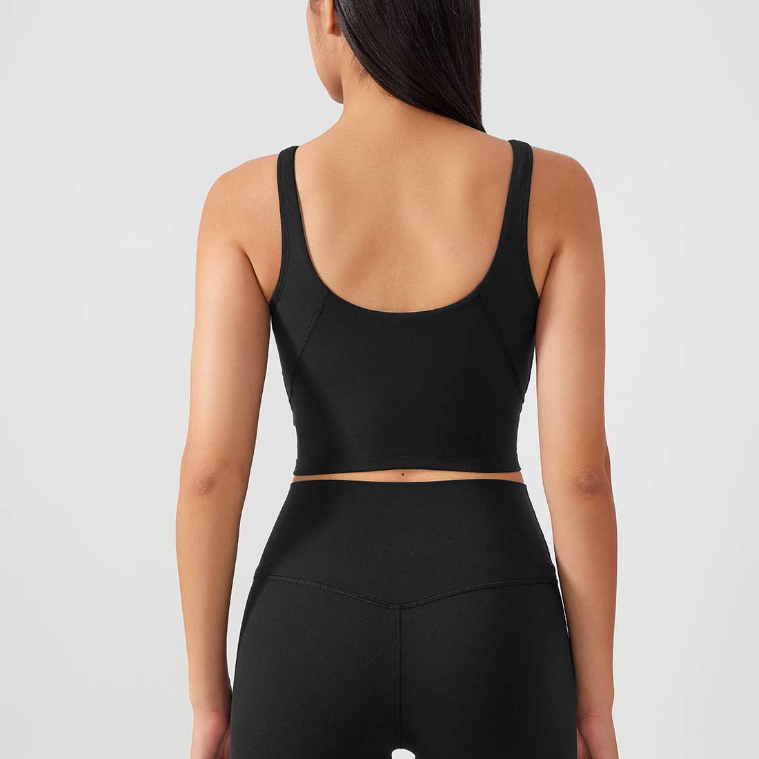 Women Fixed Chest Cushion Sport Bra Yoga Sport Tank Top