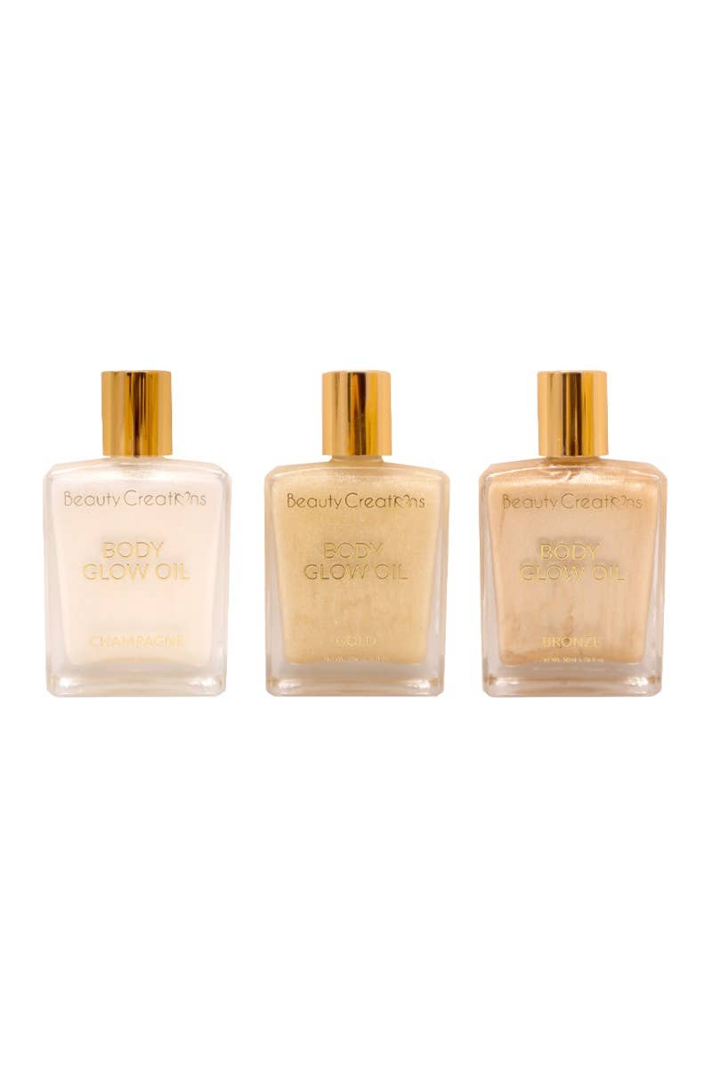 Beauty Creations Gbo-Display Body Glow Oil