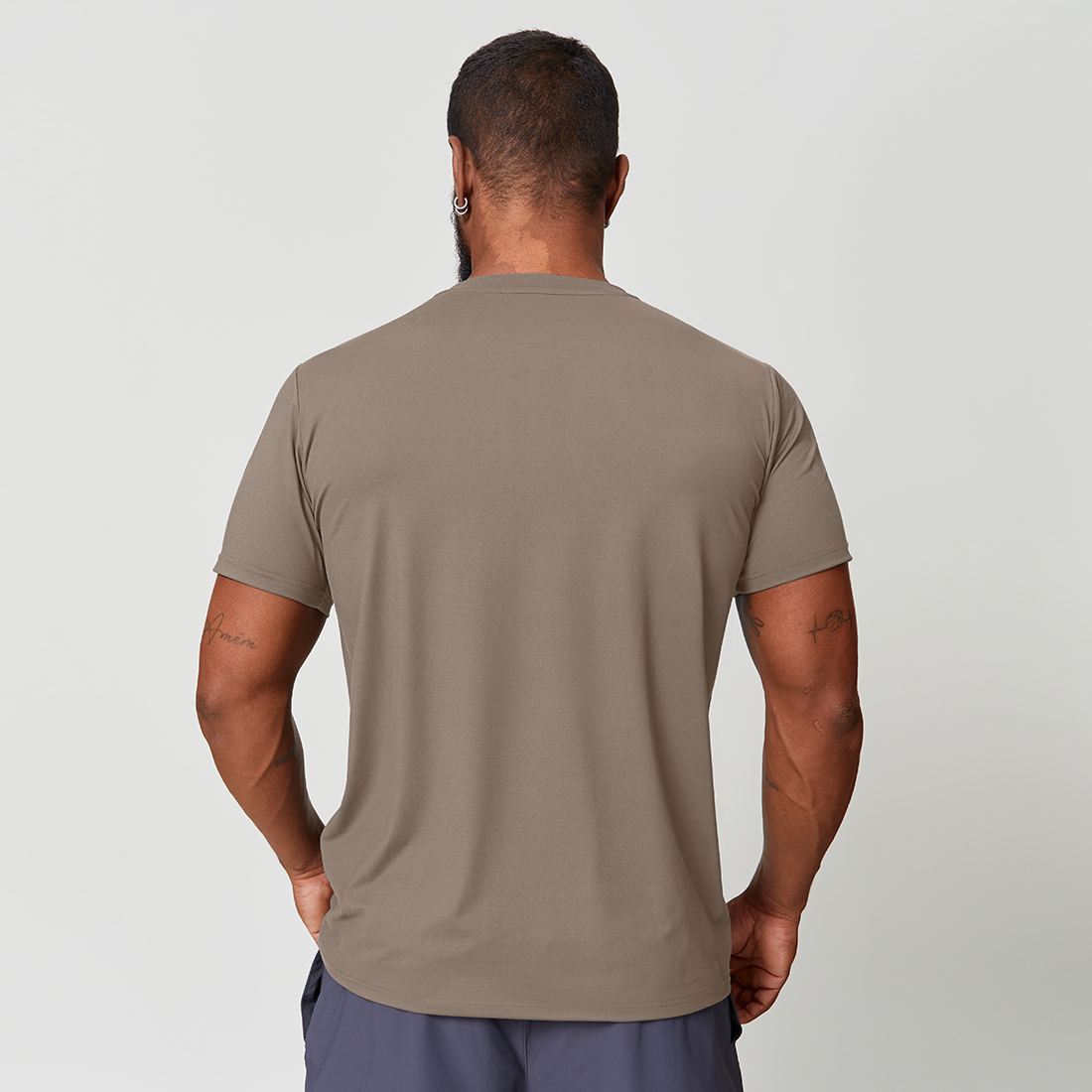 Men's Crew Neck Quick-Dry Athleisure T-Shirt