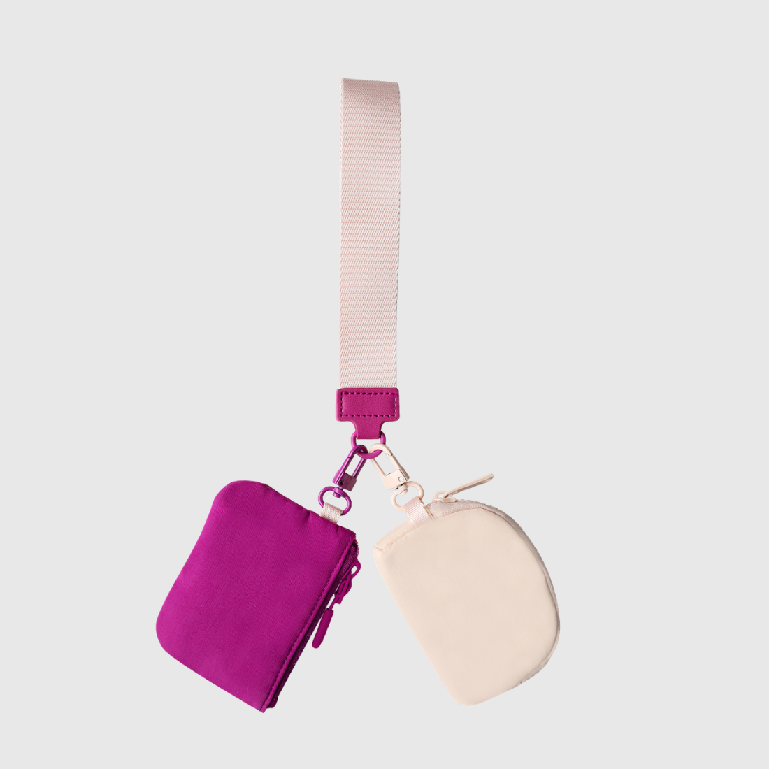 Color Collision Portable Wrist Bag Storage Small Bag