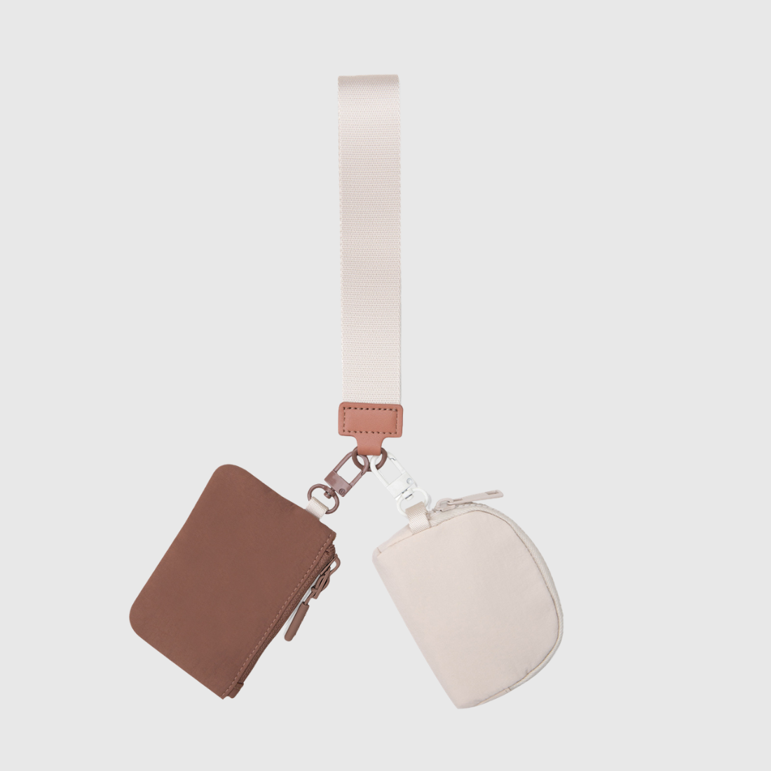 Color Collision Portable Wrist Bag Storage Small Bag