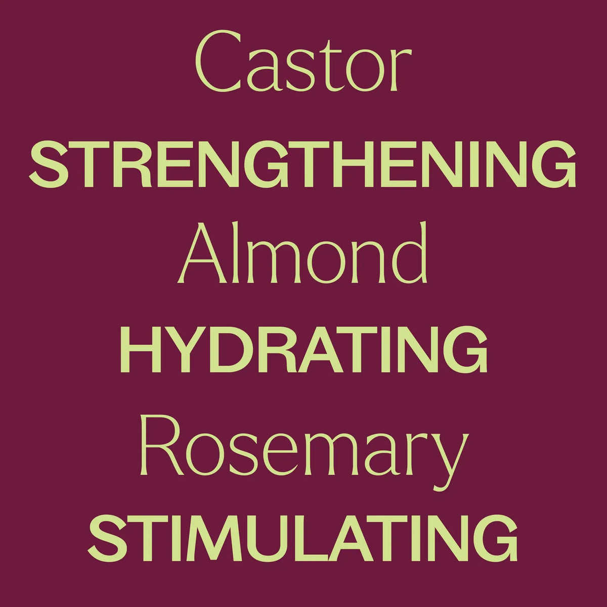 Rosemary & Castor Hair Oil 4 oz- Hair Growth & Scalp Health