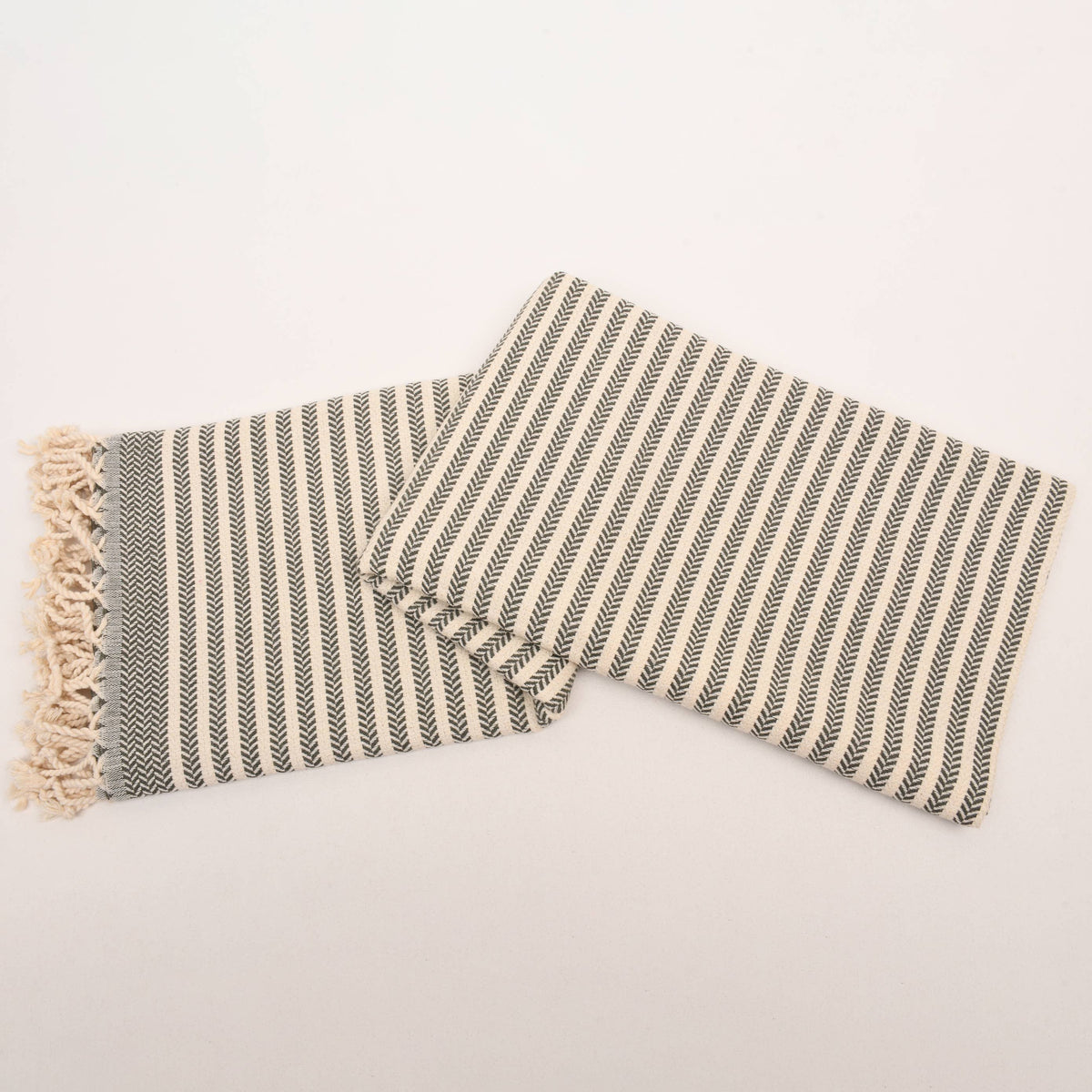 Herringbone Turkish Towels – Organic, Soft & Handwoven