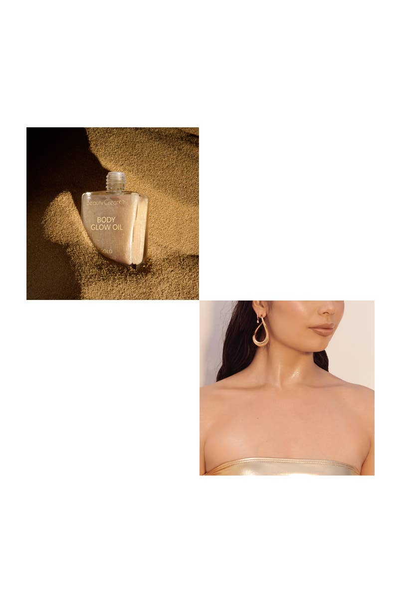 Beauty Creations Gbo-Display Body Glow Oil