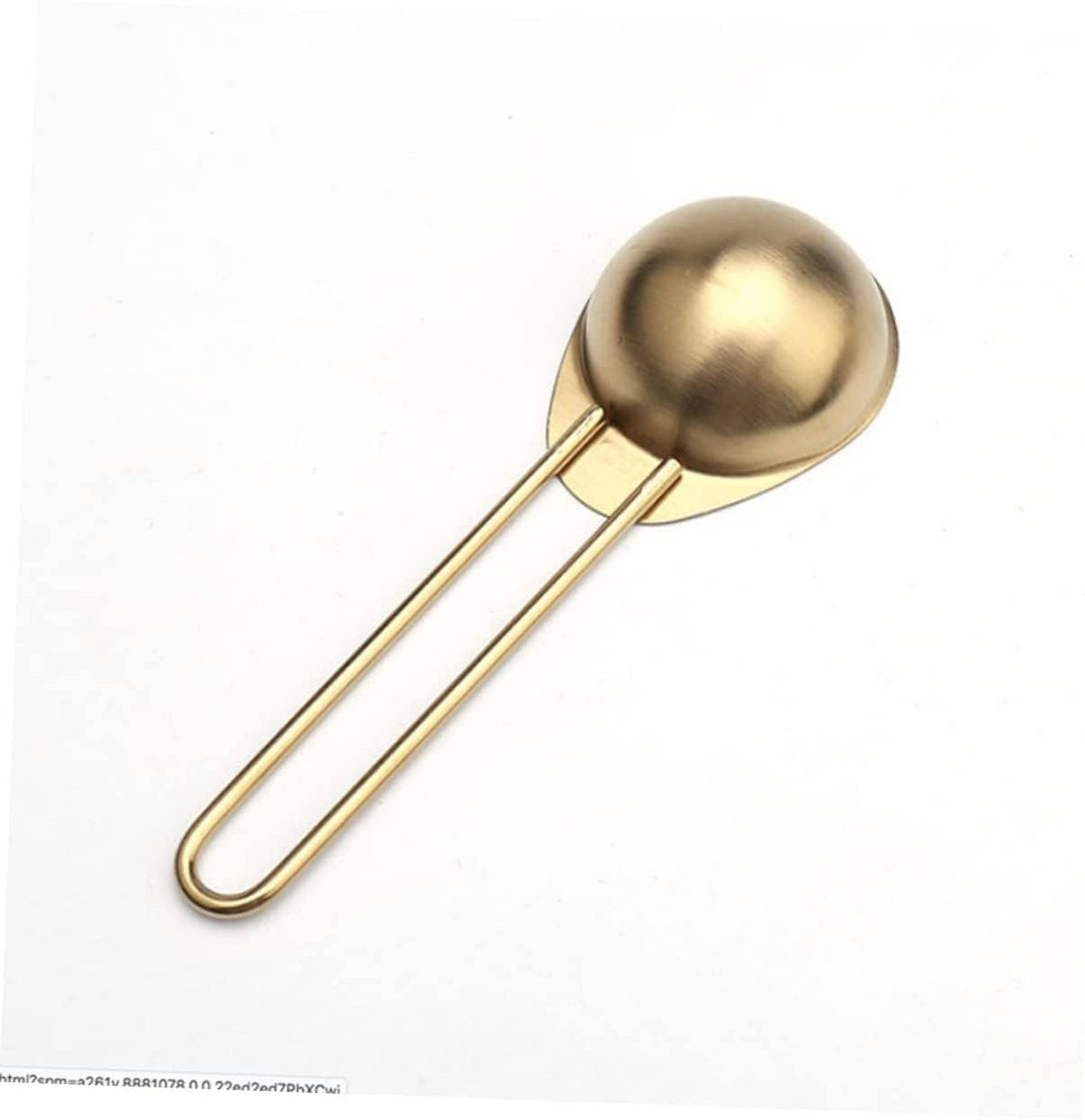 Gold Colored Stainless Steel Measuring Spoons – 5 Pcs Set