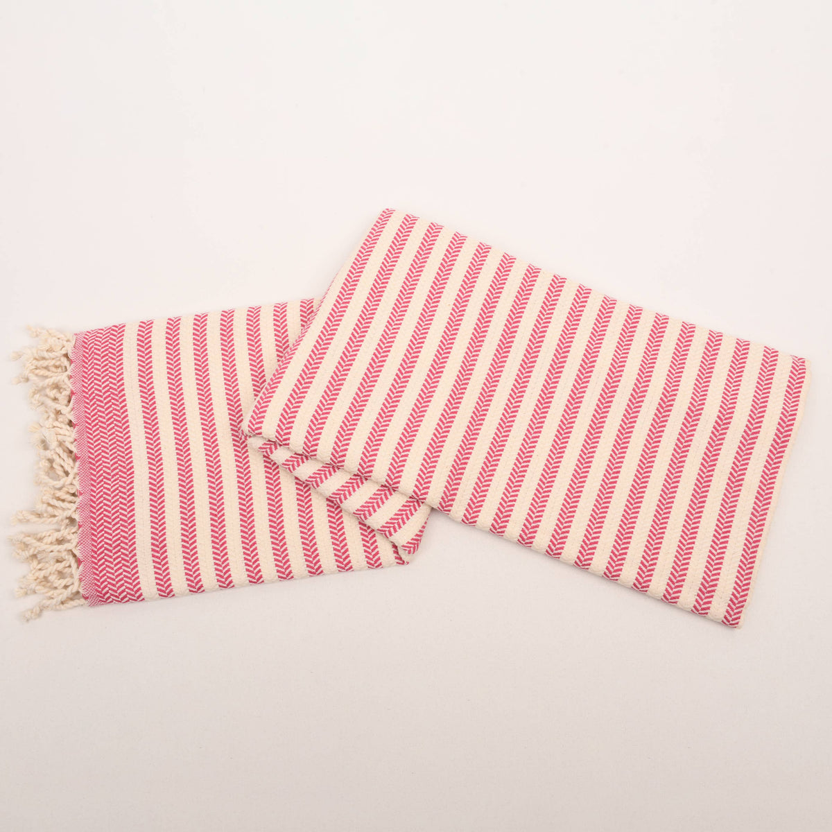 Herringbone Turkish Towels – Organic, Soft & Handwoven